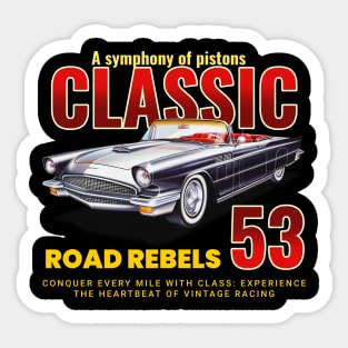 Classic Chevy 55 Sticker